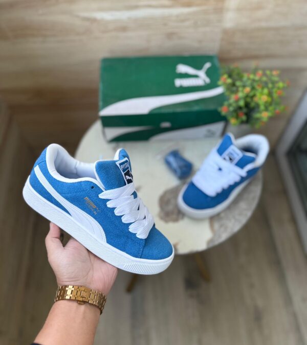 PUMA CLASSIC XL SUEDE BLUE - Image 4