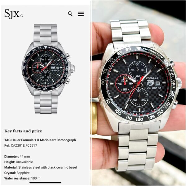 TAG Heuer Formula 1 Mario Kart Chronograph - Image 4