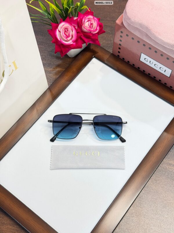 GUCCI 5012 BLUE Sunglass - Image 4