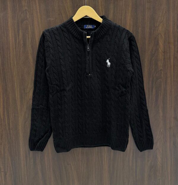 RALPH LAUREN KNITTING HALF ZIPPER SWEATERS - Image 2