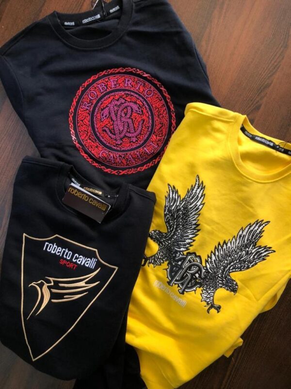 ROBERTO CAVALLI IMPORTED SWEATSHIRTS